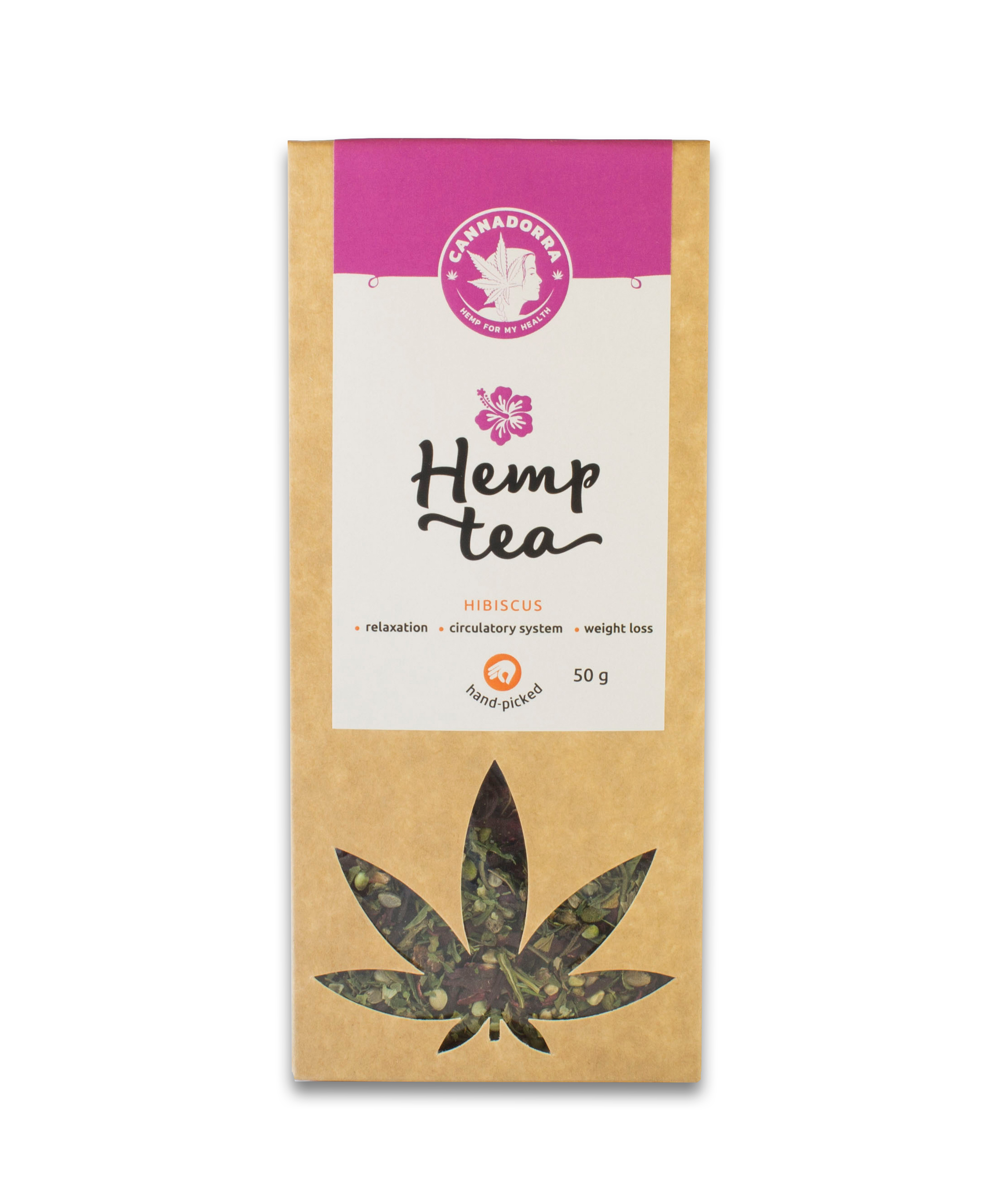 Hemp Tea With Hibiscus