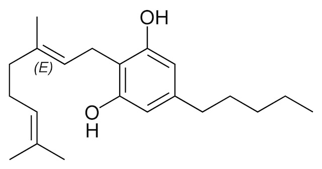 Cannabigerol Formula